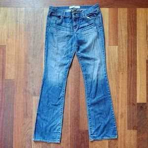 ✨Abercrombie & Fitch Medium Wash "Emma" Bootcut Jeans Size 8 Long